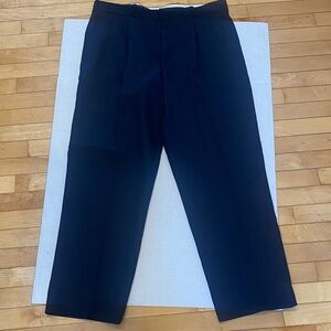 MOORES Vintage Made in Canada Classic Men’s Navy Dress Plants W: 18” x L: 29”